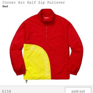 SOLD!!! Supreme Corner Arc Half Zip Pullover
